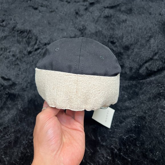 NWT Gucci Logo Band Baseball Cap - Black - Picture 3 of 4